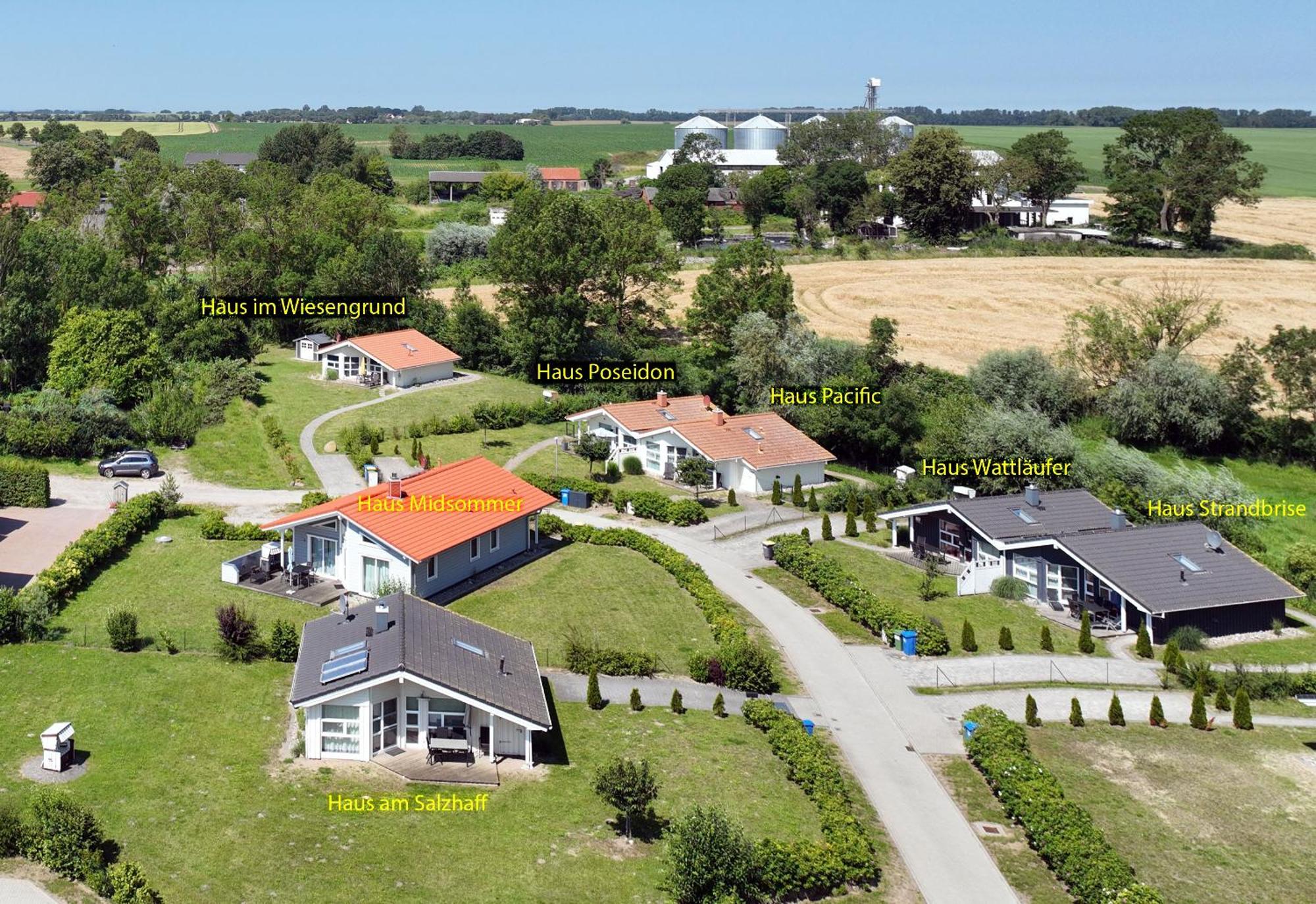 Daenische Ferienhaeuser Am Salzhaff Haus Kaept'N Nemo Insula Poel Exterior foto